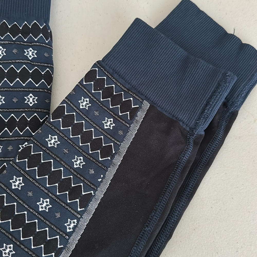 Sweaty Betty NWT Peak Ski Base Layer Leggings - Blue Mountain SMALL - Picture 3 of 9